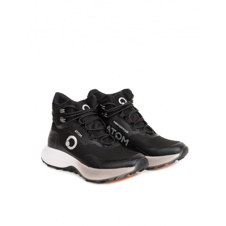 FLUCHOS Botas Deportivas Impermeables Negras