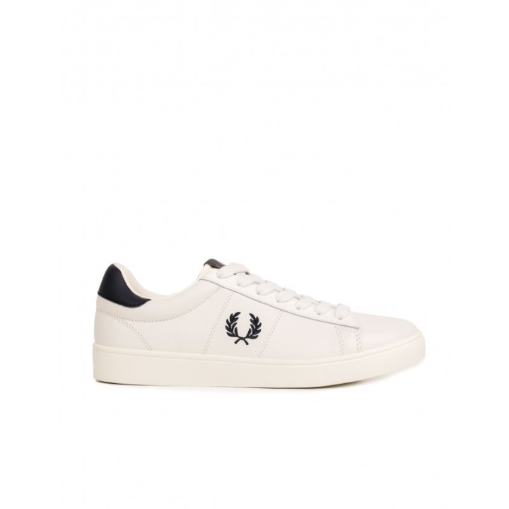 FRED PERRY Zapatillas Blancas Logo Azul