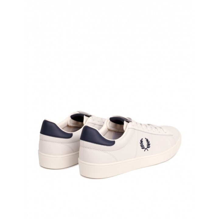 FRED PERRY Zapatillas Blancas Logo Azul