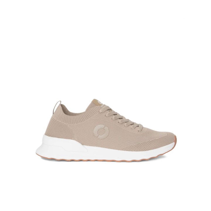 ECOALF Zapatillas Recicladas Calcetin Beige