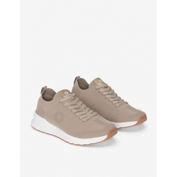 ECOALF Zapatillas Recicladas Calcetin Beige