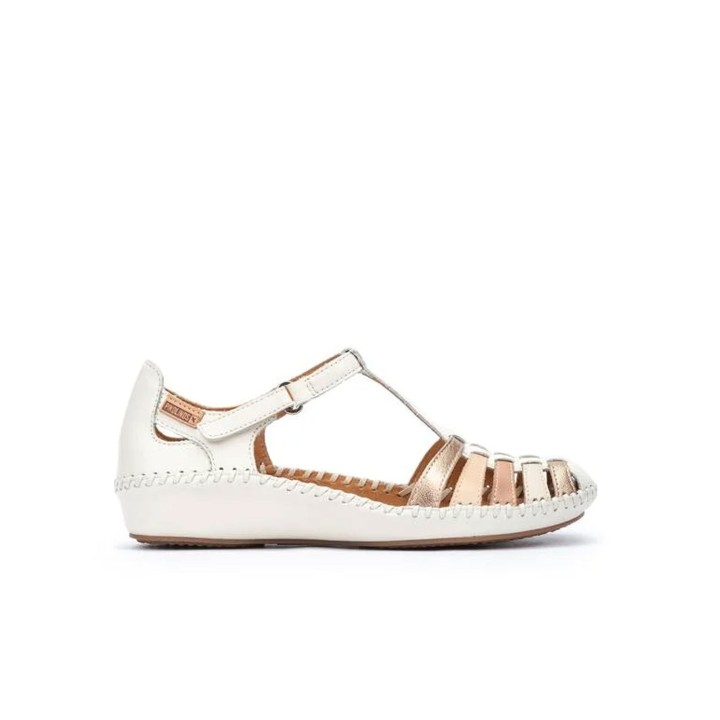 PIKOLINOS Sandalias Cangrejeras Beige