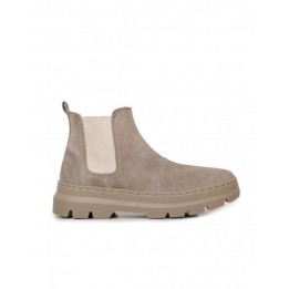 NATURAL WORLD Botines Chelsea Taupe