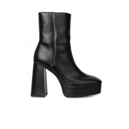 Botines Tacon Plataforma Negros