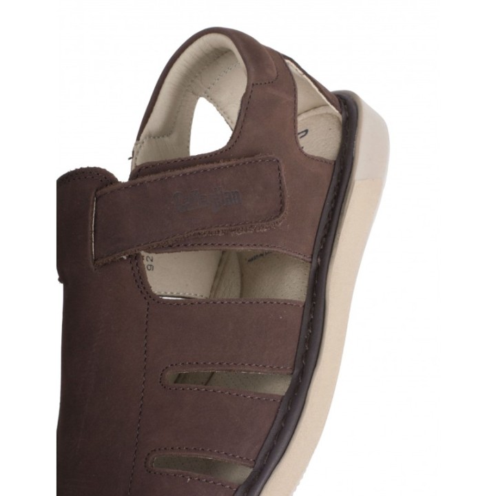 CALLAGHAN Sandalias Cangrejeras Marrones Hombre