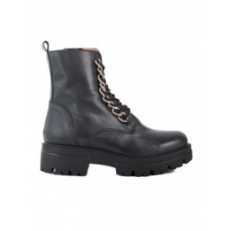 Botas Militares Piel Cadena PERA LIMONERA