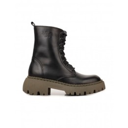 Botas Militares Plataforma Track Verde PERA LIMONERA