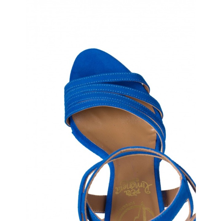 Sandalias Fiesta Azules PERA LIMONERA