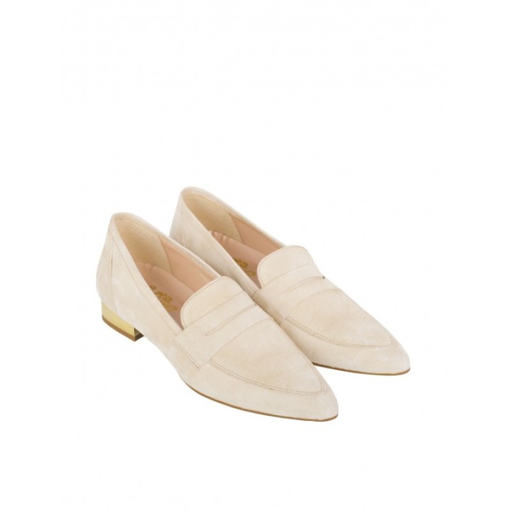 Mocasines Punta Beige PERA LIMONERA