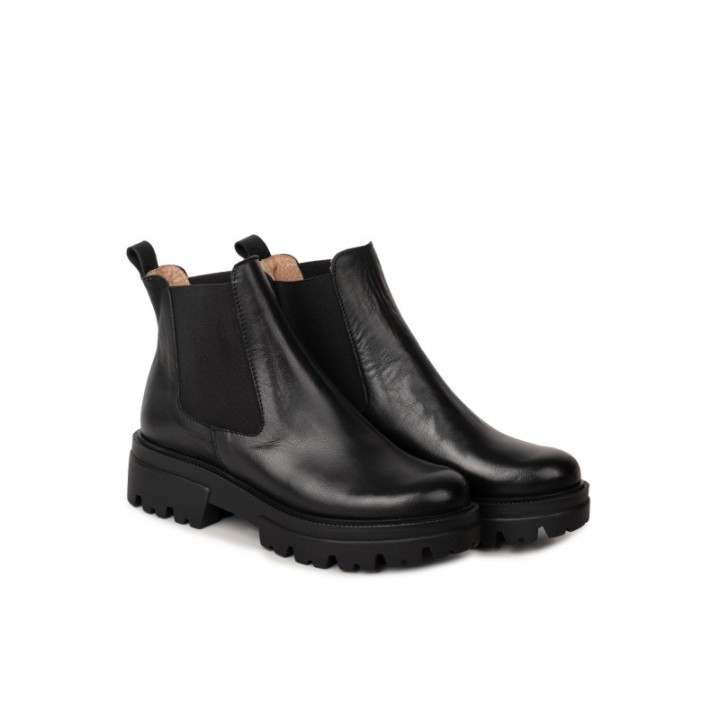 Botines Chelsea Track Negros PERA LIMONERA