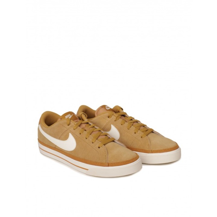 NIKE Court Legacy Suede Mostaza