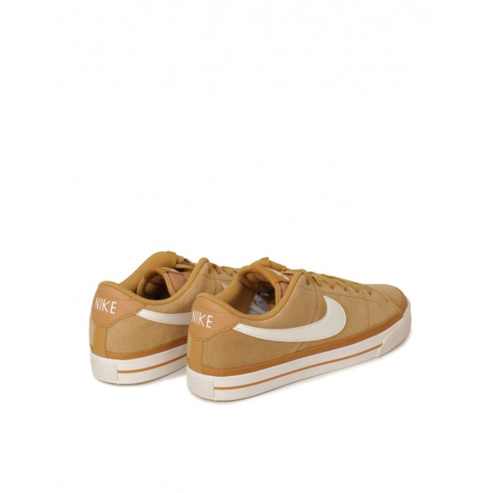 NIKE Court Legacy Suede Mostaza