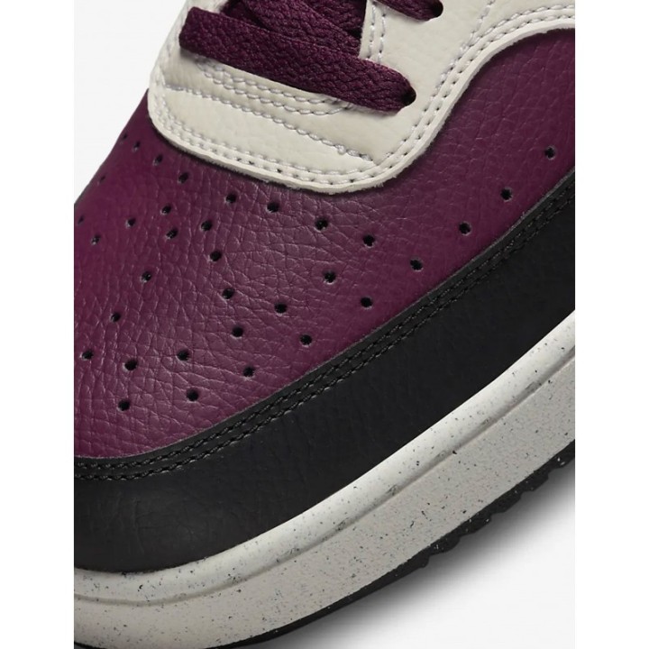 NIKE Court Vision Mid Next Nature Burdeos