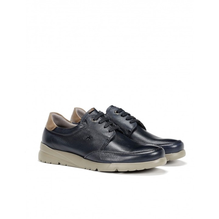 FLUCHOS Zapatos Piel Casual Azules