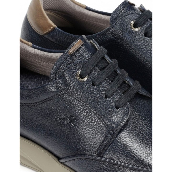 FLUCHOS Zapatos Piel Casual Azules