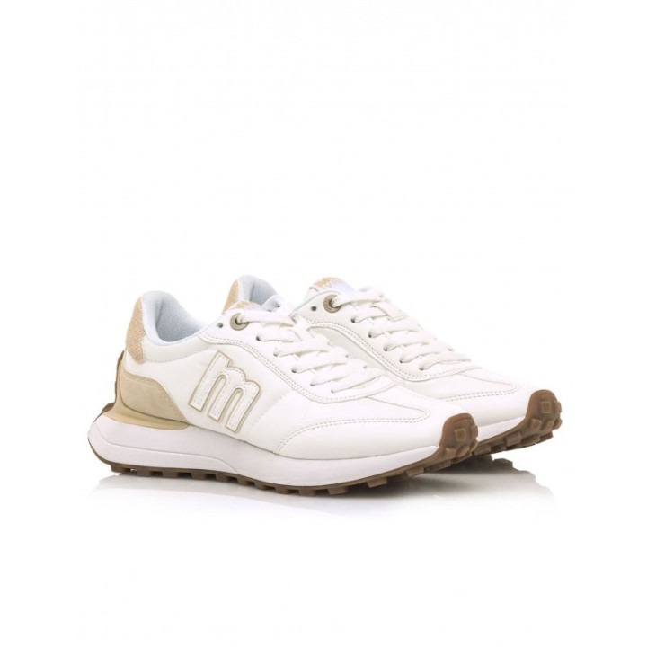 MUSTANG Zapatillas Blancas Suela Dentada