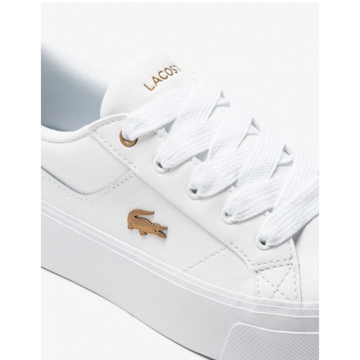 LACOSTE Zapatillas Blancas Plataforma Ziane