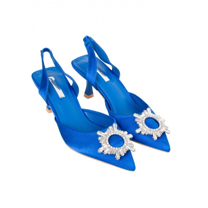 Zapatos Destalonados Joya Azules