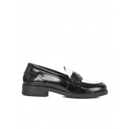 BRYAN Mocasines Bicolor Negros