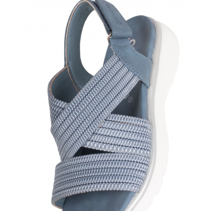 Sandalias Deportivas Cuna Velcro Azules