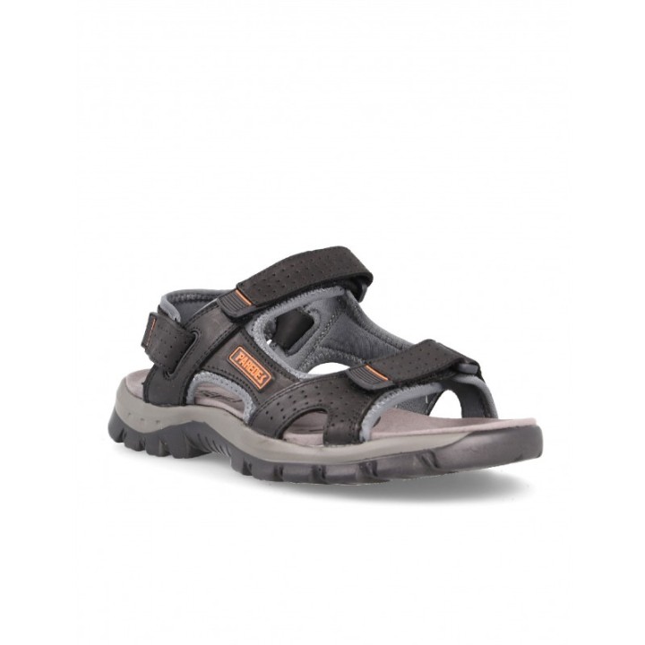 PAREDES Sandalias Trekking Marrones Negras