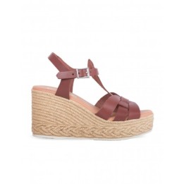Sandalias Cuna Piel Marron PERA LIMONERA