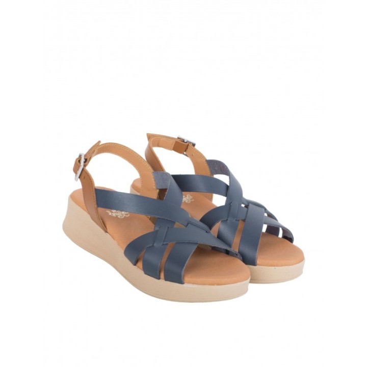 Sandalias Cuna Baja Piel PERA LIMONERA