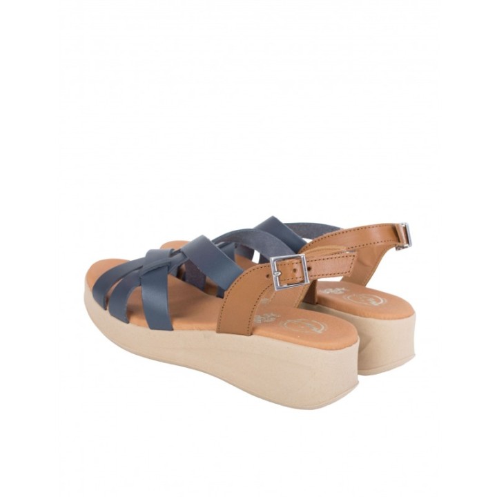 Sandalias Cuna Baja Piel PERA LIMONERA
