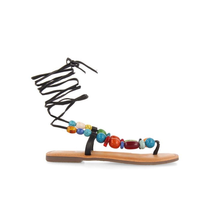 GIOSEPPO Sandalias Dedo Piedras Colores