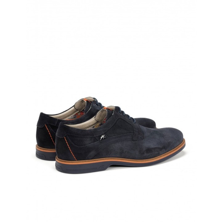 FLUCHOS Zapatos Casual Cordones Azules