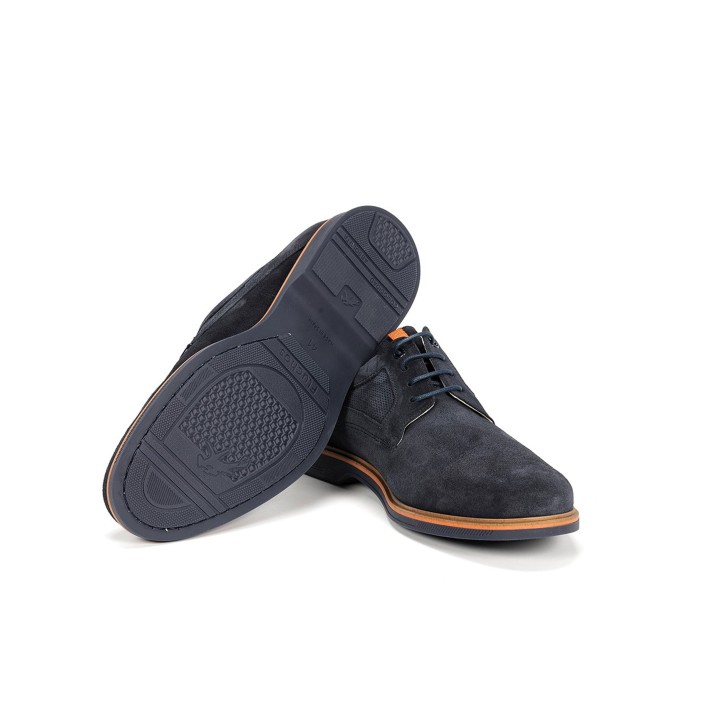 FLUCHOS Zapatos Casual Cordones Azules