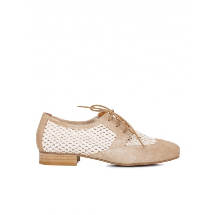 SALONISSIMOS Zapatos Planos Cordones Trenzados
