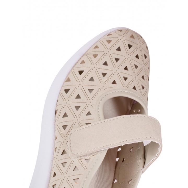 DOCTOR CUTILLAS Bailarinas Deportivas Calados Beige
