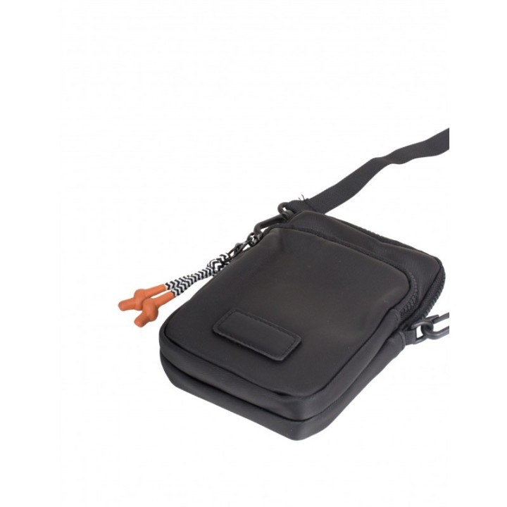 Bolso Porta Movil Nylon Negro