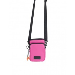 Bolso Porta Movil Nylon Fucsia