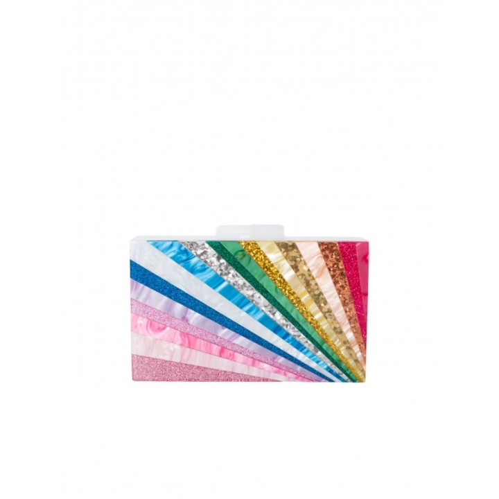 Clutch Fiesta Colores Arco Iris