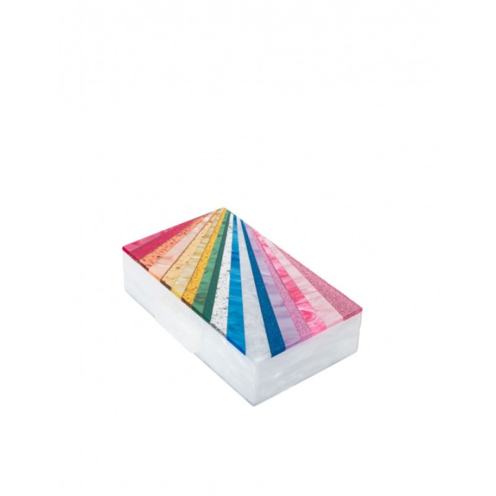 Clutch Fiesta Colores Arco Iris