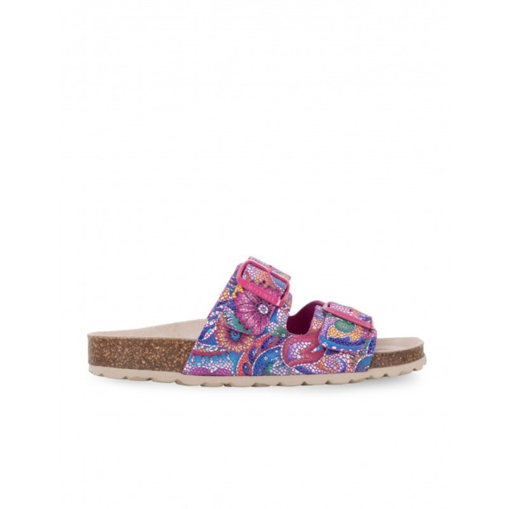 AUTENTI Sandalias Bio Hebillas Estampadas