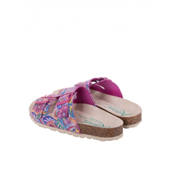 AUTENTI Sandalias Bio Hebillas Estampadas