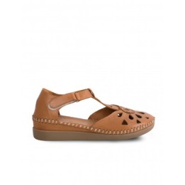 48 HOURS Sandalias Cangrejeras Piel Cuero