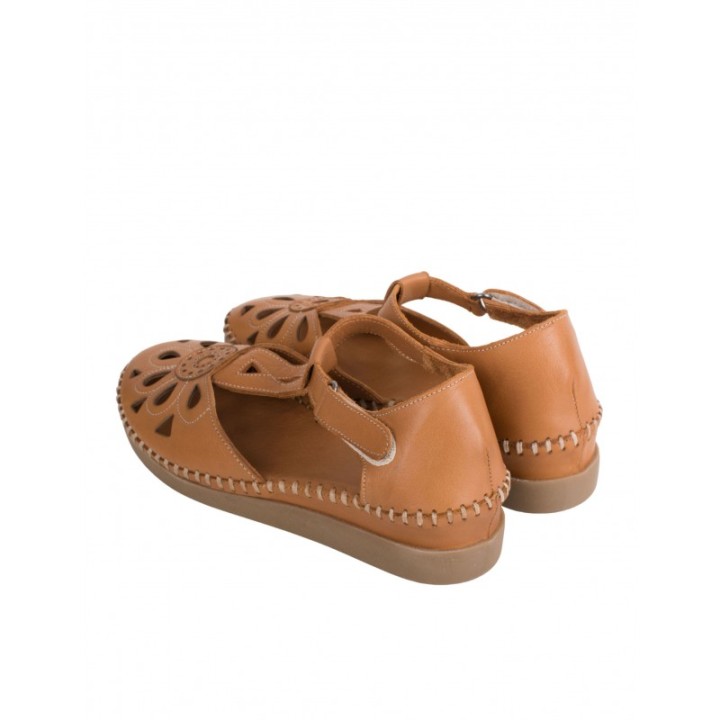 48 HOURS Sandalias Cangrejeras Piel Cuero