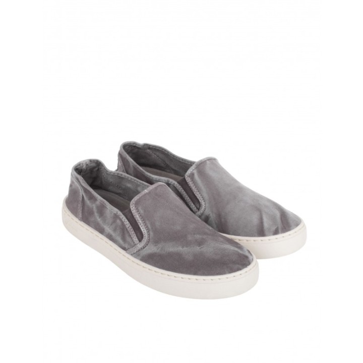 NATURAL WORLD Zapatillas Slip on Grises