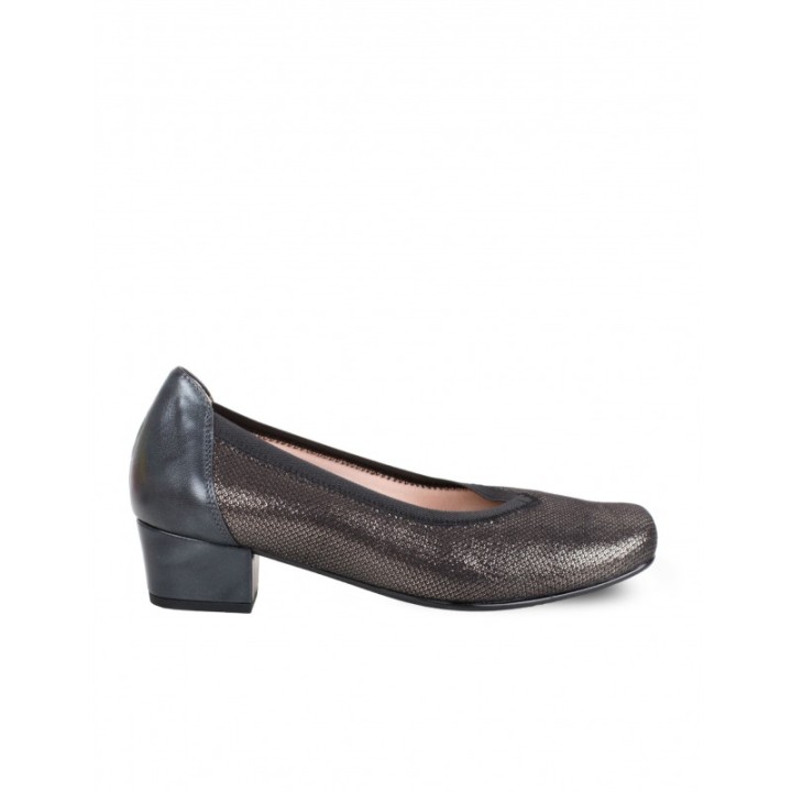 DOCTOR CUTILLAS Zapatos Tacon Bajo Negros