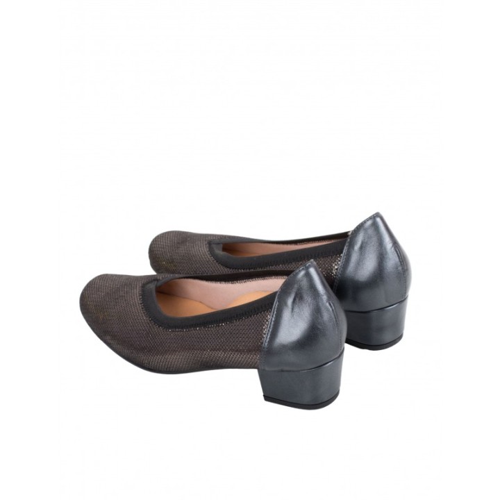 DOCTOR CUTILLAS Zapatos Tacon Bajo Negros