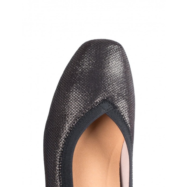 DOCTOR CUTILLAS Zapatos Tacon Bajo Negros