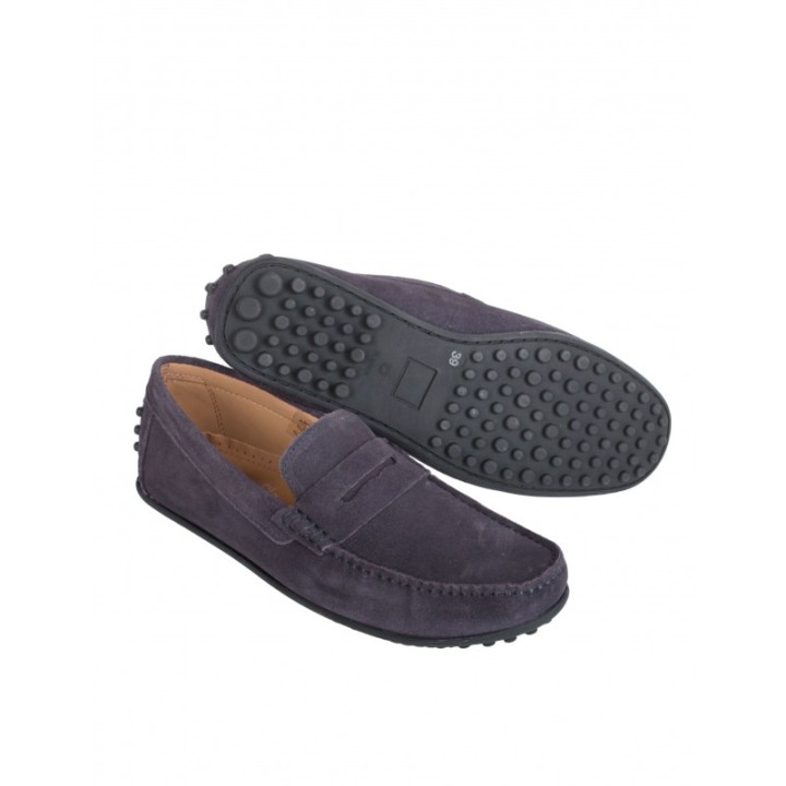 Mocasines Ante Azul Hombre PERA LIMONERA