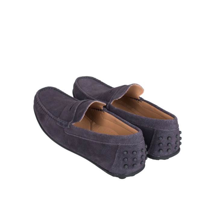 Mocasines Ante Azul Hombre PERA LIMONERA