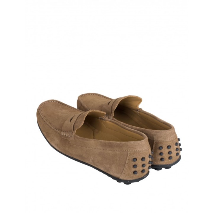 Mocasines Ante Taupe Hombre PERA LIMONERA