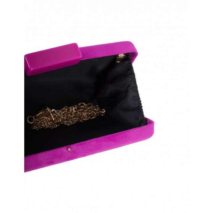 Clutch Fiesta Liso Buganvilla