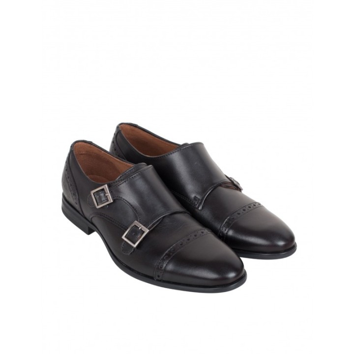 Zapatos Vestir Hebilla Negros PERA LIMONERA
